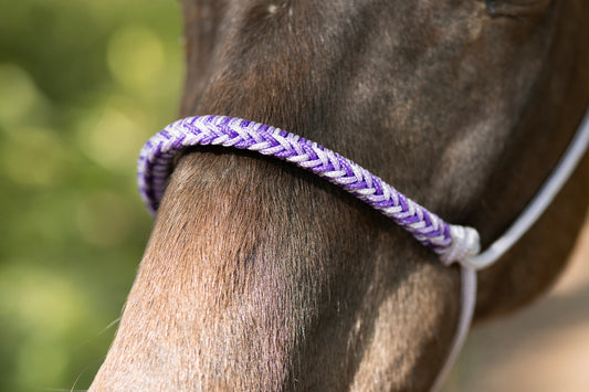 Rope halter charlot braid Lilac