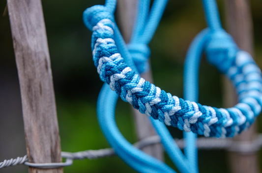 Rope halter charlot braid Lilac